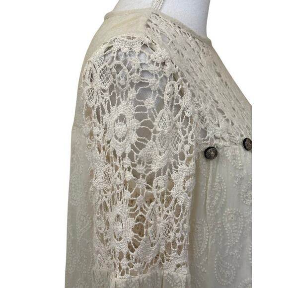 Verb Pallavi Singhee Josephine dress, cream, XS, cottagecore, romantic, feminine - Picture 5 of 7